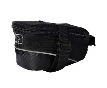 Oxford T.7 Wedge Saddle Bag 0.7 Litre Capacity with Reflective Detailing and Waterproof Design 